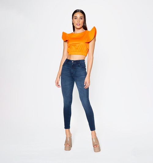 WOMEN'S SLEEVELESS CROP TOP