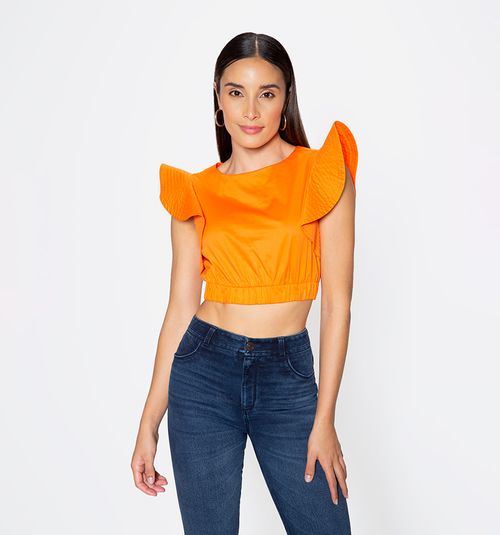 WOMEN'S SLEEVELESS CROP TOP