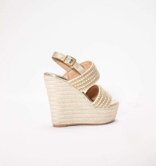 WOMEN'S JUTE WEDGE SANDAL