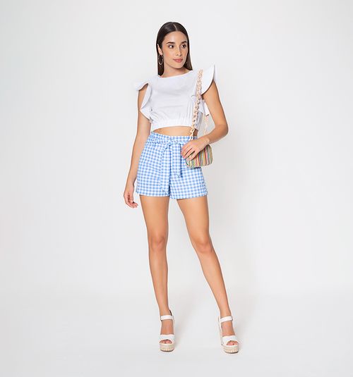 WOMEN'S SLEEVELESS CROP TOP