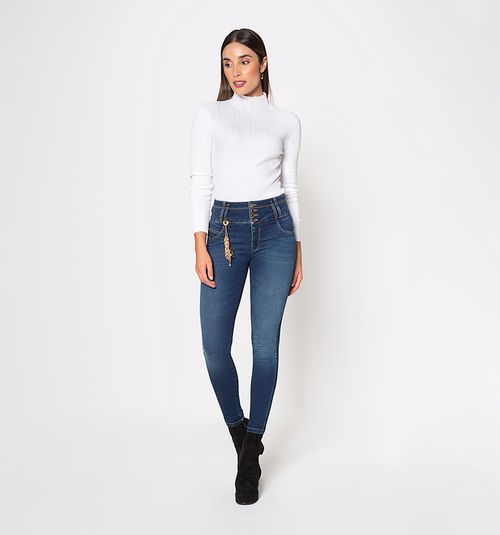 WOMEN'S HIGH RISE SKINNY FIT JEAN