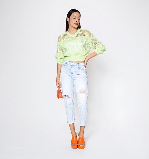 WOMEN'S LONG SLEEVE SWEATER