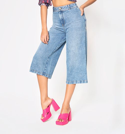 WOMEN'S HIGH RISE CROPPED JEAN