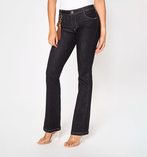 WOMEN'S MID RISE STRAIGHT JEAN