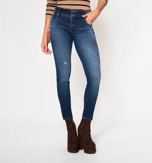 WOMEN'S MID RISE SKINNY FIT JEAN