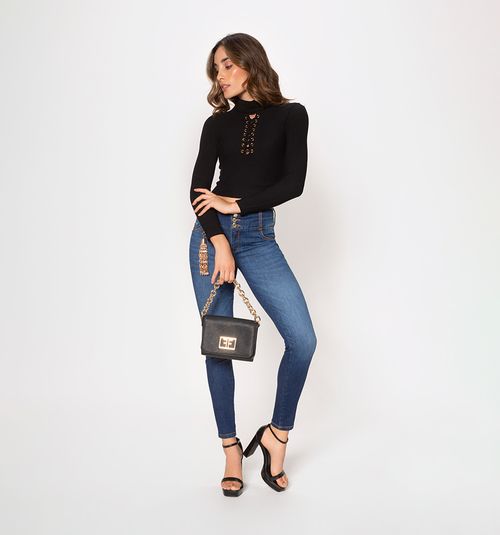 WOMEN'S MID RISE SKINNY FIT JEAN