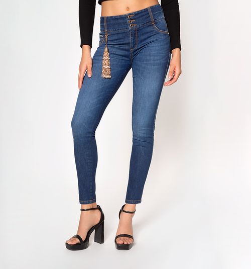 WOMEN'S MID RISE SKINNY FIT JEAN