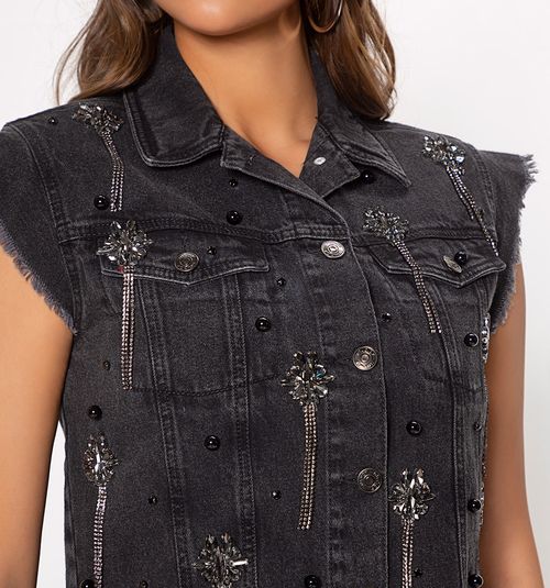 WOMEN'S DENIM VEST