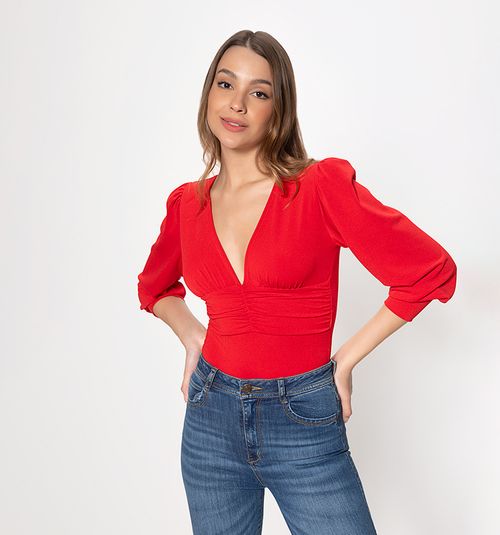 WOMEN'S 3/4 SLEEVE BODYSUIT