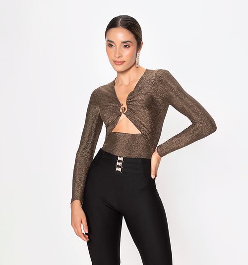 WOMEN'S LONG SLEEVE BODYSUIT