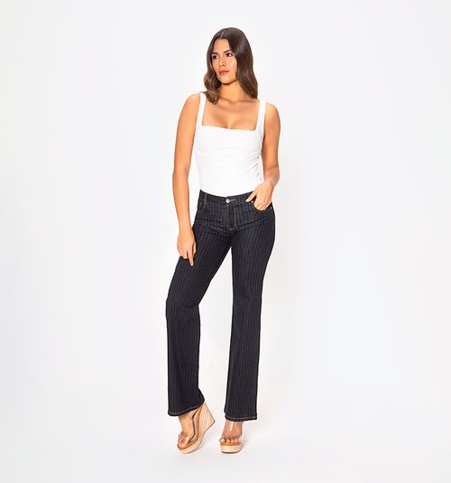 WOMEN'S HIGH RISE STRAIGHT JEAN