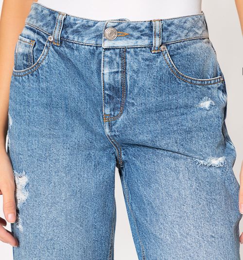 WOMEN'S HIGH RISE STRAIGHT JEAN