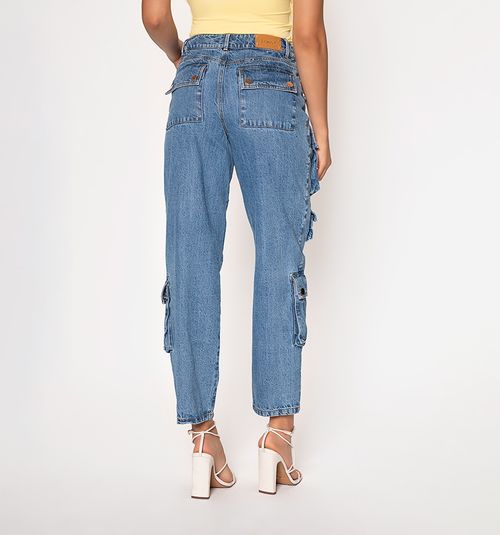 WOMEN'S HIGH RISE STRAIGHT JEAN