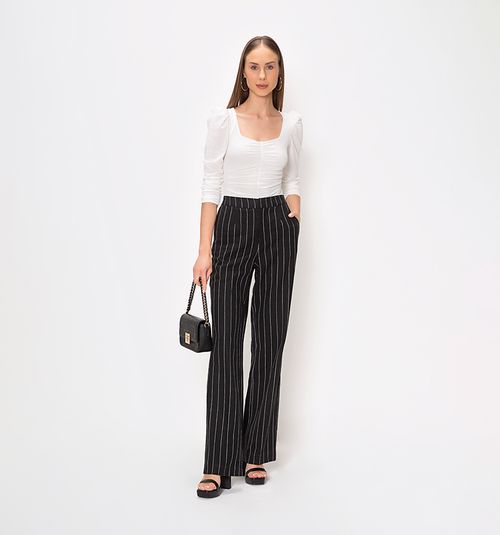 WOMEN'S SEMI FLARED PANTS