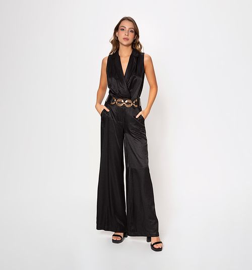 Wide-Leg Jumpsuit with Sleeveless Top