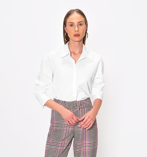 Sleeve shirt with wide cuff