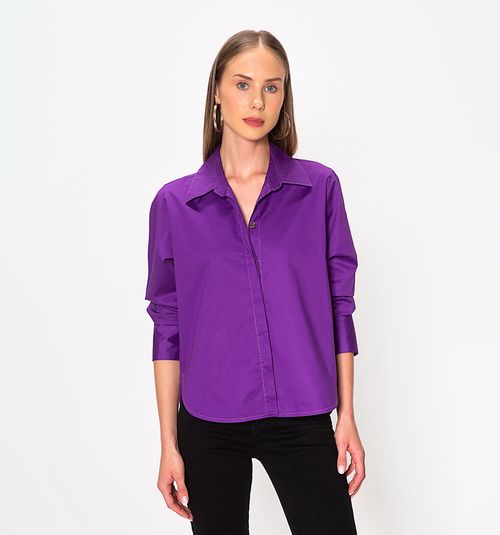 Sleeve shirt with wide cuff