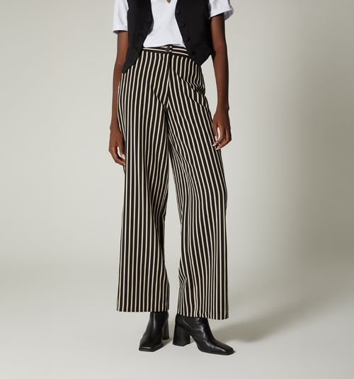 Striped Palazzo Pants