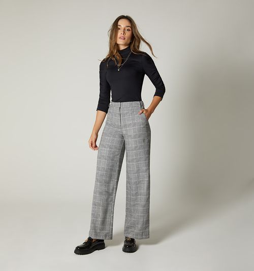 PANTS WITH BELT LOOPS