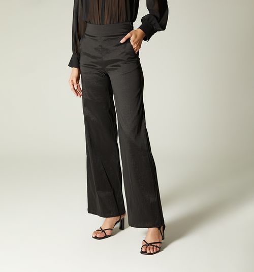 Wide Waistband Palazzo Pants