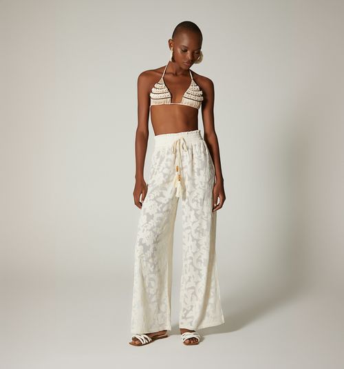 PALAZZO PANTS FOR BEACH COVER-UP