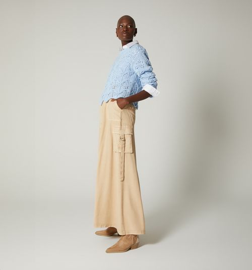 LONG SKIRT UTILITY POCKETS STRAPS