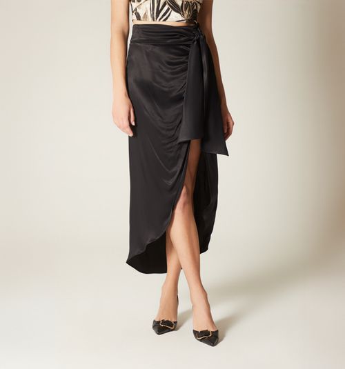 MIDI SKIRT WITH TIE