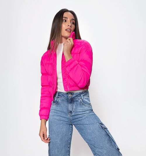 QUILTED CROP JACKET