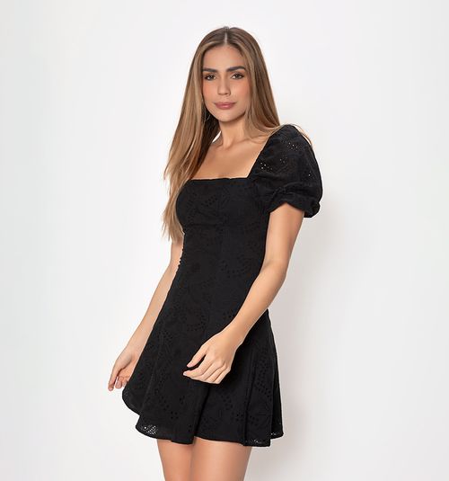 Black Short Dress Hojarota