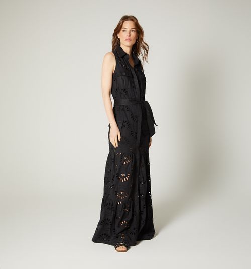 LONG SLEEVELESS DRESS