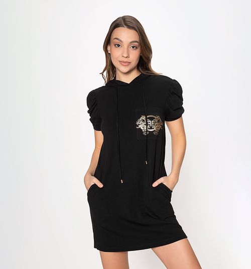 Short Sporty Dress with Chains