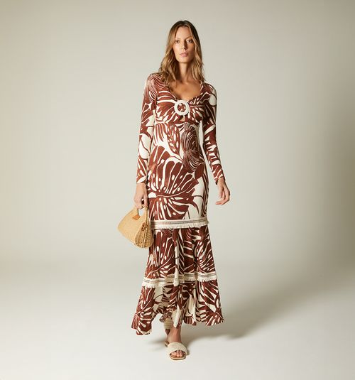 LONG SLEEVE LONG DRESS