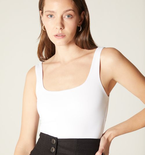 BASIC SLEEVELESS BODYSUIT