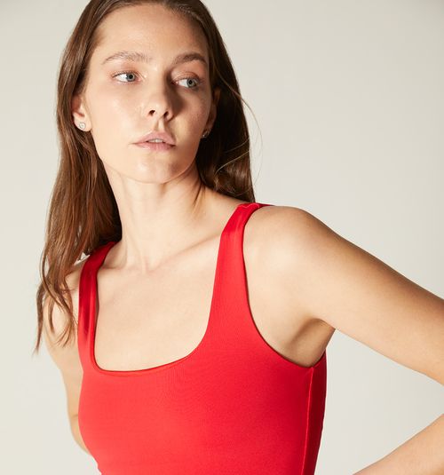 BASIC SLEEVELESS BODYSUIT