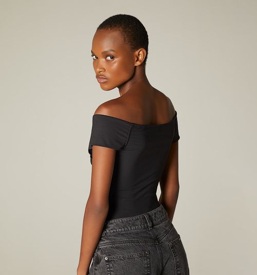 SHORT SLEEVE BODY WITH CROSS CUP