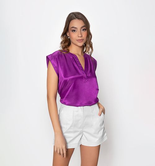 Basic Sleeveless Blouse