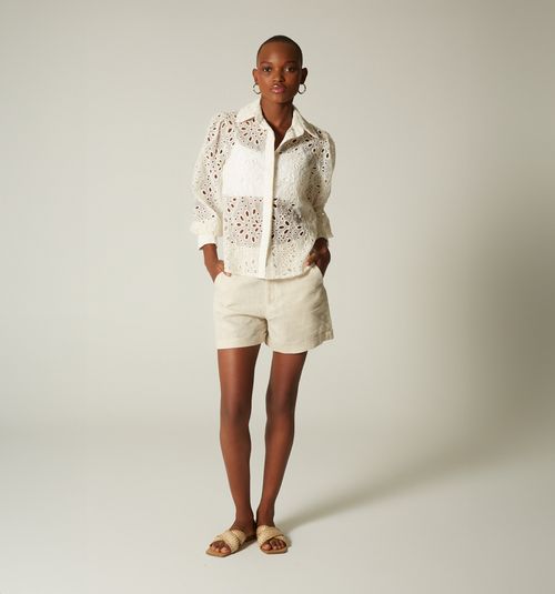 SHIRT BLOUSE IN HOJAROTA