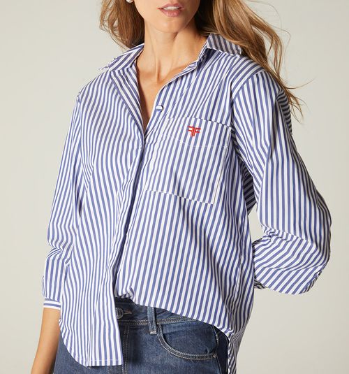 SHIRT BLOUSE WITH OPEN BACK