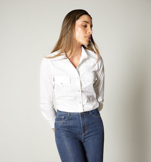 LONG SLEEVE WESTERN SHIRT BLOUSE