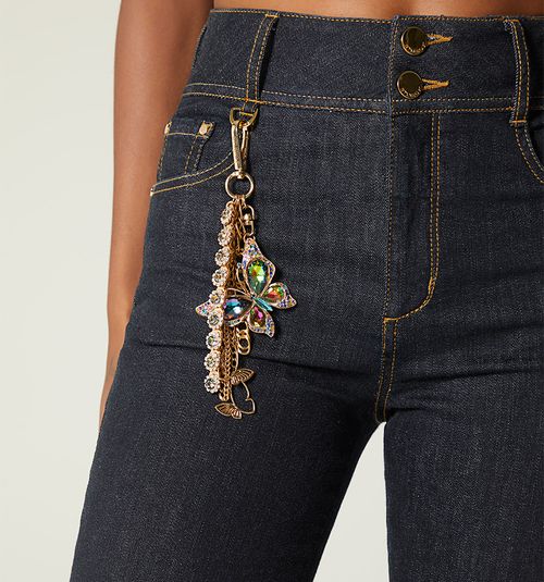 HIGH-WAISTED SKINNY JEANS WITH FIVE POCKETS