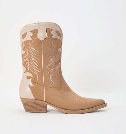 MID-CALF WESTERN BOOT