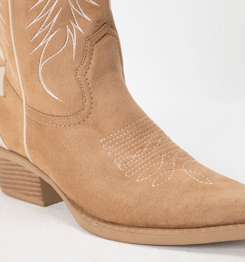 MID-CALF WESTERN BOOT