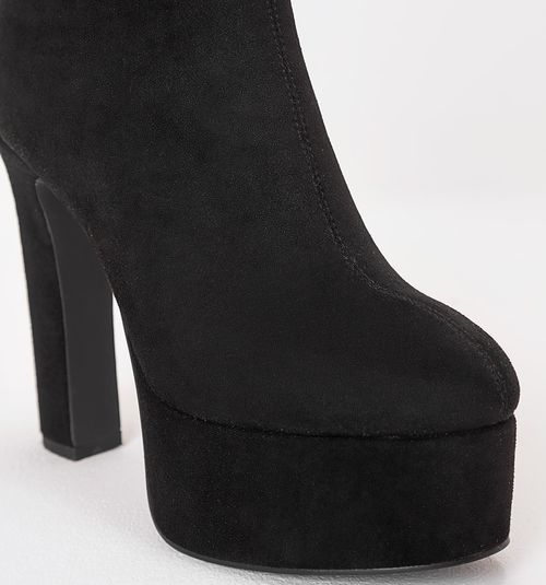 MID-CALF PLATFORM BOOT UPPER