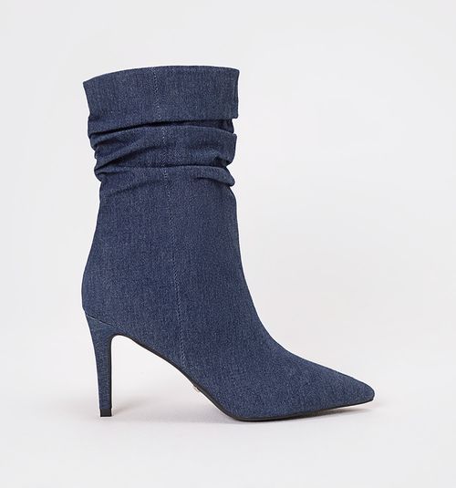 MID-CALF DENIM BOOT