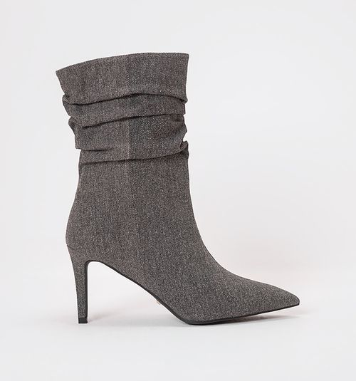MID-CALF DENIM BOOT