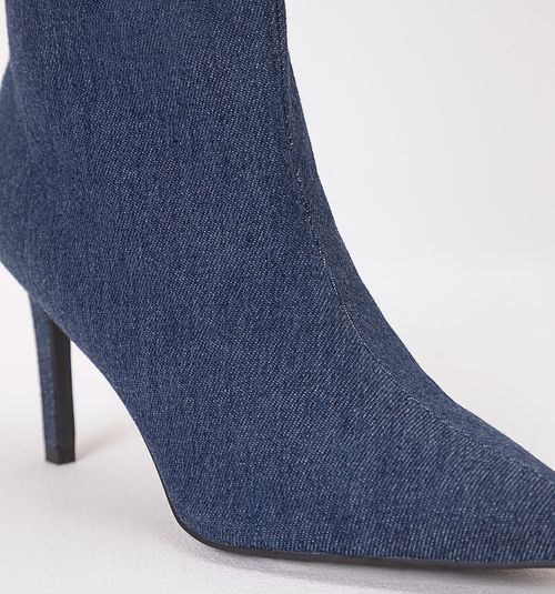 HIGH SHAFT DENIM BOOT