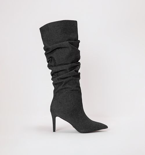 HIGH SHAFT DENIM BOOT