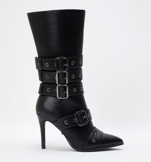 High Shaft Boot with Straps