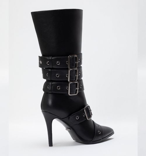 High Shaft Boot with Straps