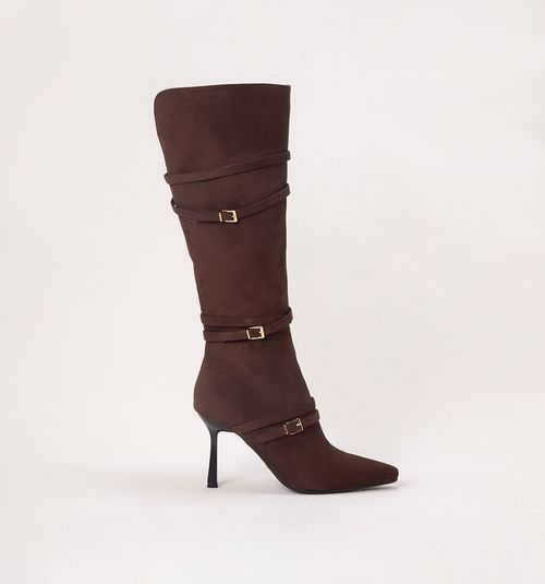 High Shaft Boot with Buckles